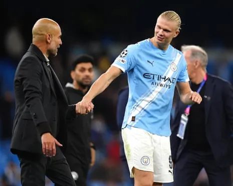 Erling Haaland Enters Elite Champions League Half-Century Group, Praised by Pep as Ronaldo and Lionel Messi's Peer
